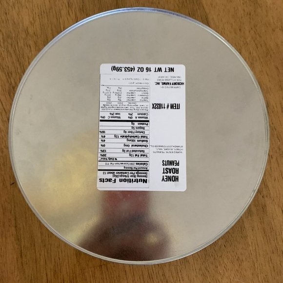 Thomas Kinkade “All Friends are Welcome” Empty Christmas Tin Hickory Farms - Picture 3 of 4